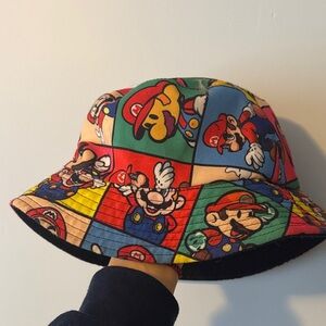 Nintendo Multicolor Mario Kids Bucket Hat